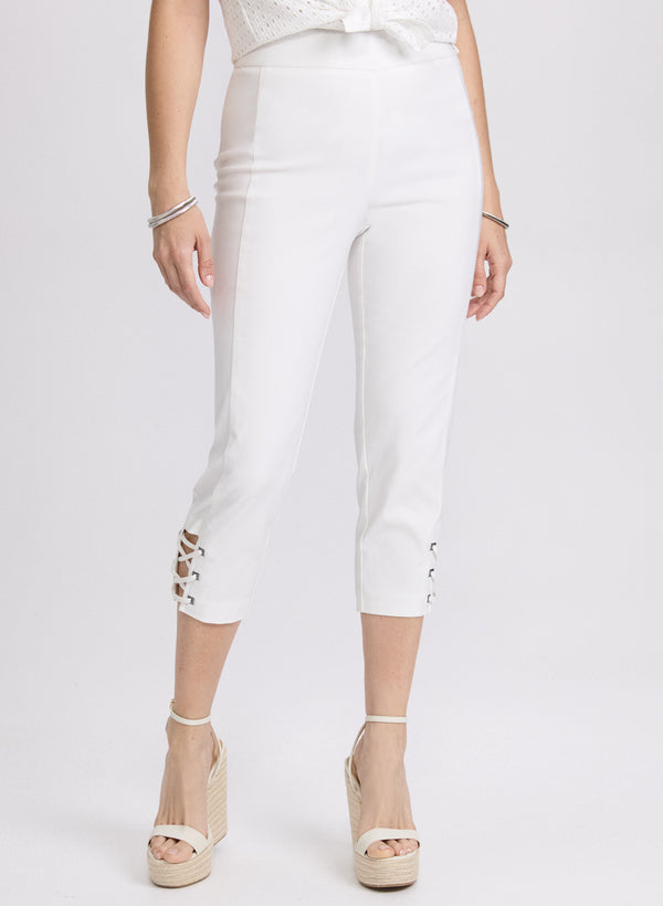 laura Pull-On Bengaline Capris