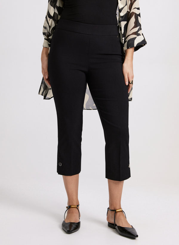 laura Pull-On Bengaline Capris
