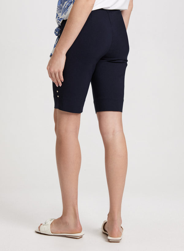 Laura Pull-On Bermuda Shorts