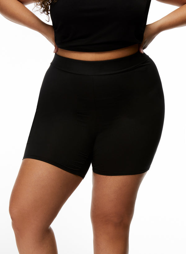 laura Pull-On Biker Shorts - Plus