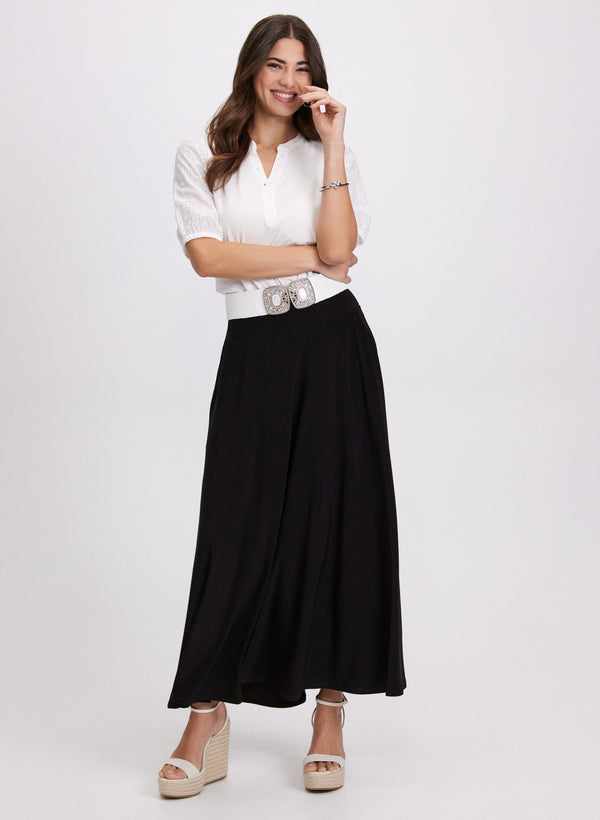 Laura Pull-On Maxi Skirt With Pockets