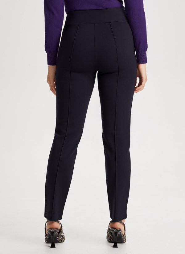 Laura Pull-On Ponte De Roma Pants