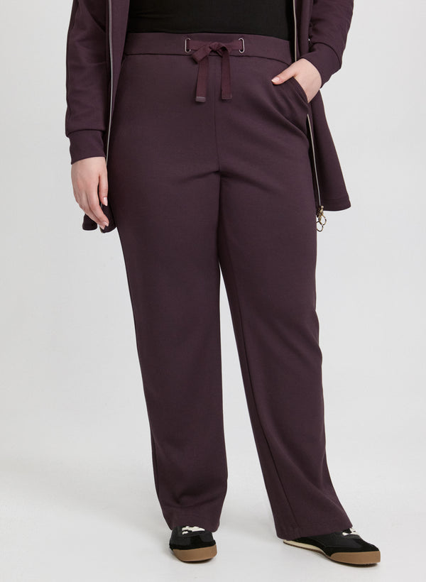 laura Pull-On Scuba Pants