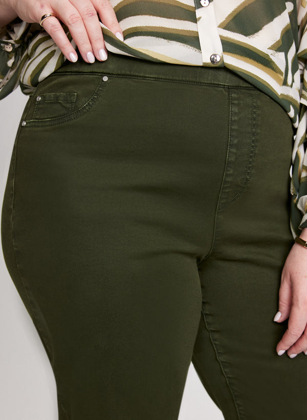 Laura Pull-On Straight Leg Jeans