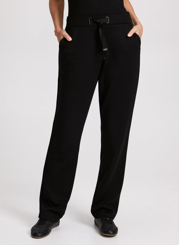 laura Pull-On Straight Leg Pants
