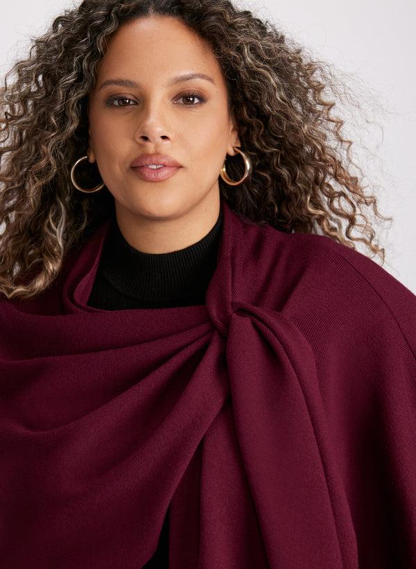 Laura Pull-Through Detail Poncho
