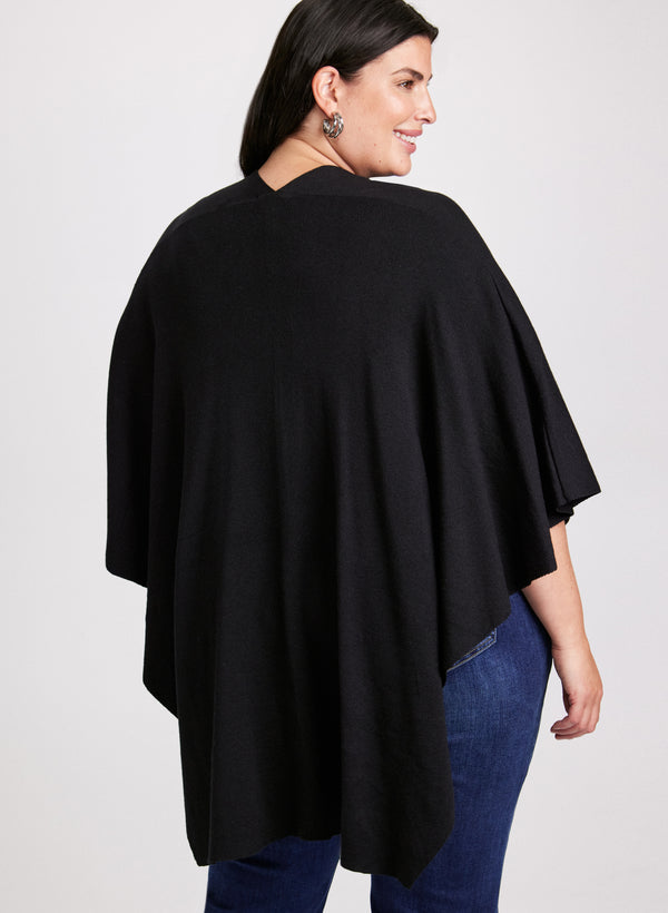 Laura Pull-Through Detail Poncho
