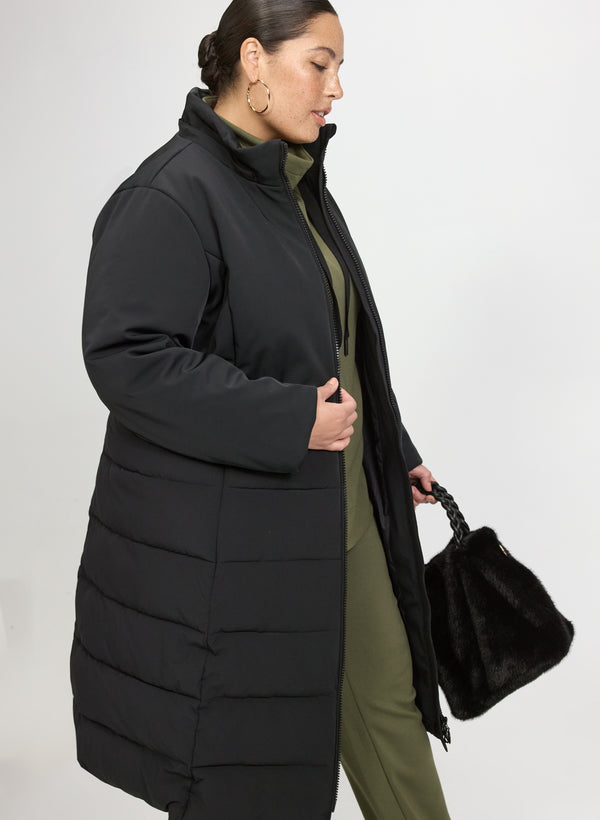 Laura Quilted Puffer Coat