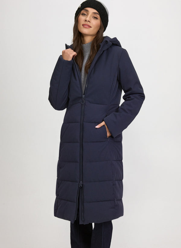 laura Quilted Puffer Coat