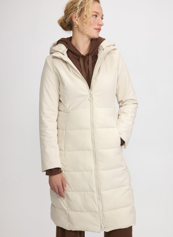 laura Quilted Puffer Coat