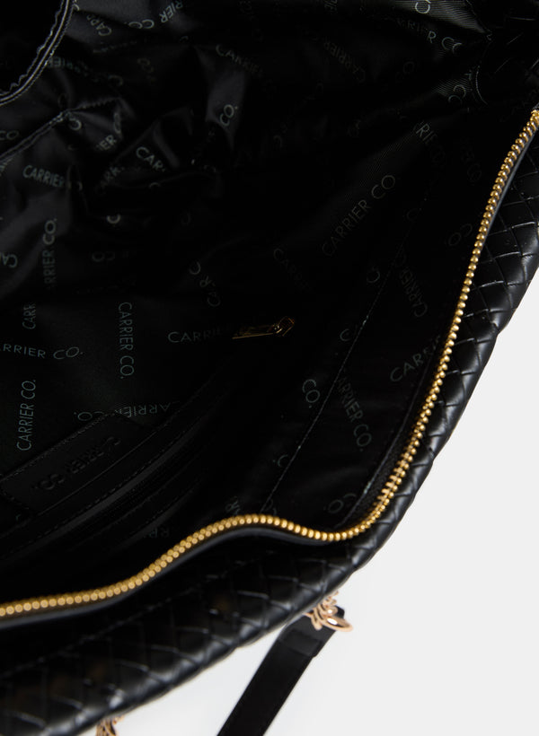 Laura Quilted Vegan Leather Handbag