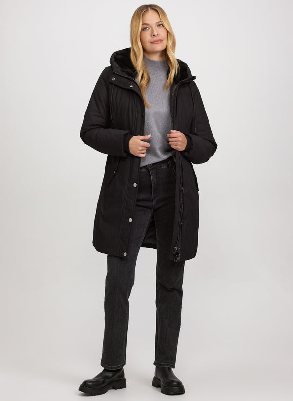 Laura Quilted Water-Repellent Coat