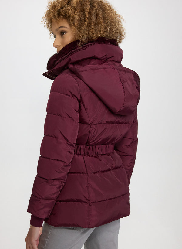 Laura Quilted Zip Coat