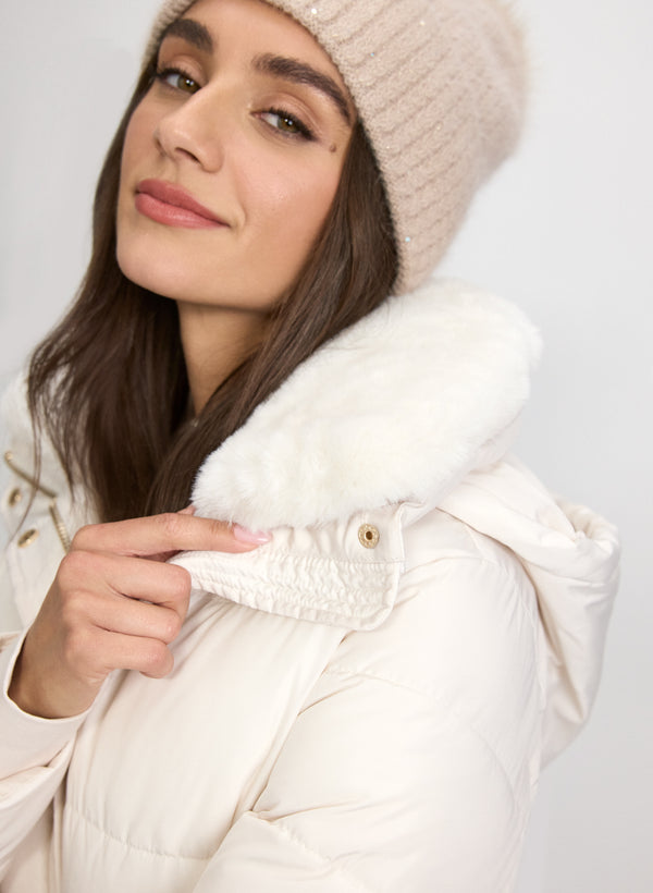 Laura Quilted Zip Coat