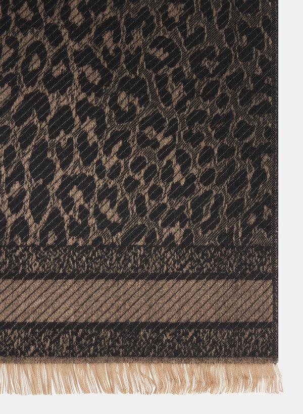 Laura Reversible Animal Print Scarf