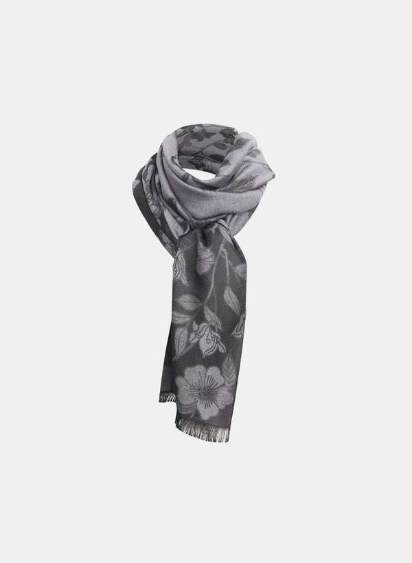 laura Reversible Floral Scarf