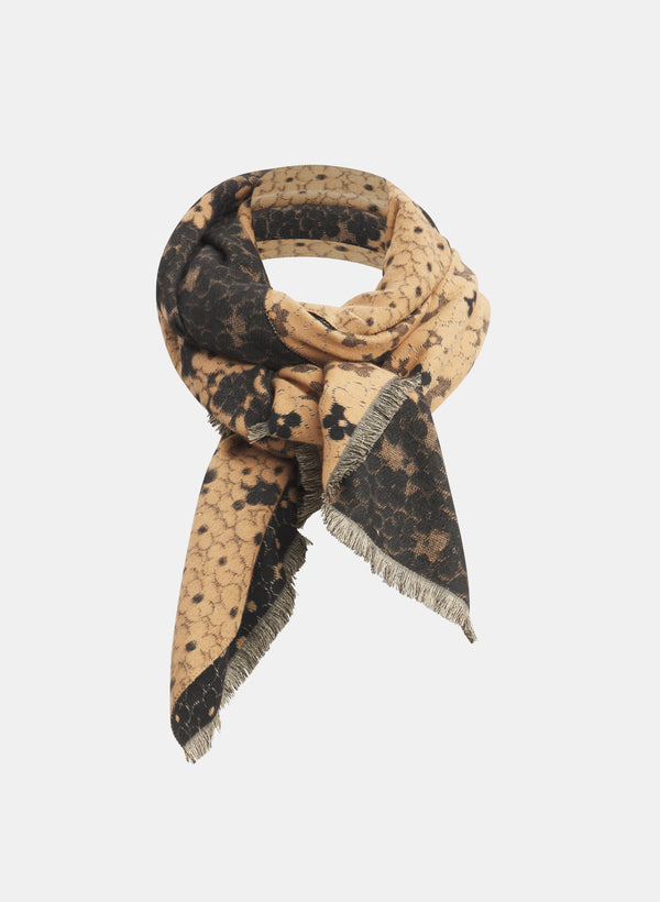 laura Reversible Jacquard Scarf