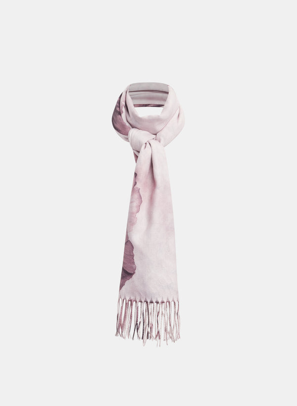 laura Reversible Poppy Field Scarf