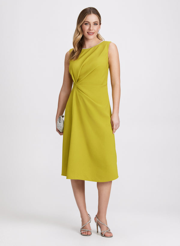 laura Rhinestone Detail Dress