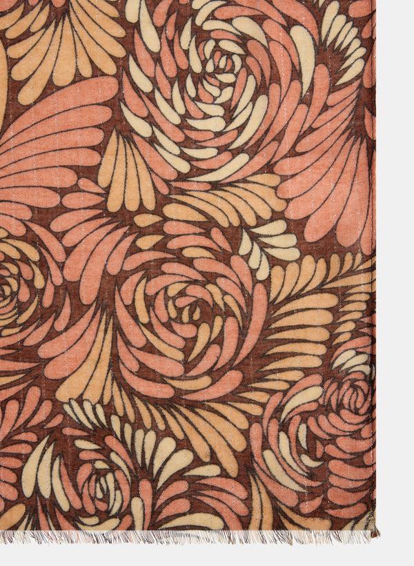 Laura Rose Print Scarf