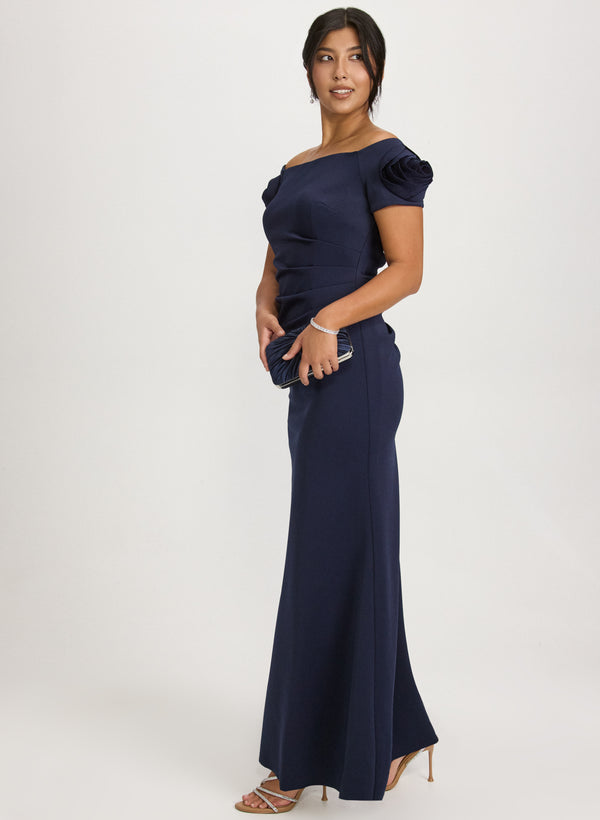 Laura Rosette Detail Dress