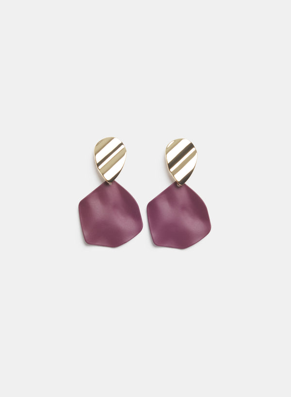 laura Rubber Drop Earrings