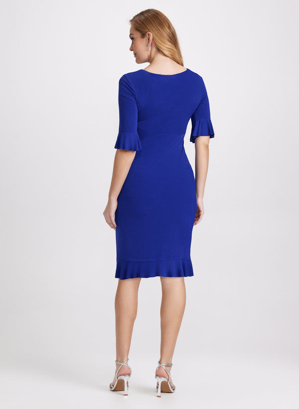 Laura Ruffled Hem Dress