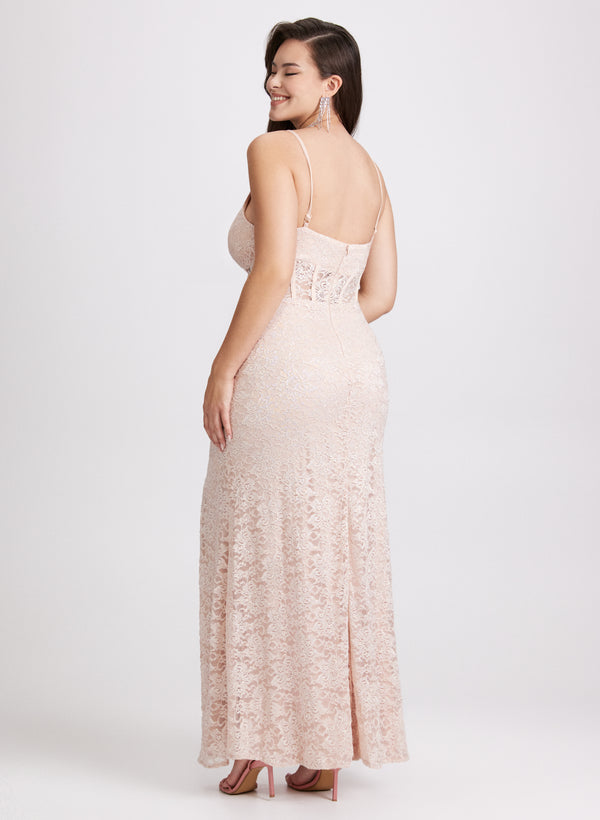 Laura Scalloped Lace Dress