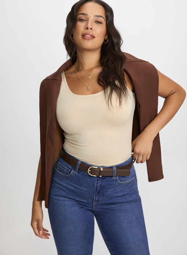 laura Scoop Neck Tank Top