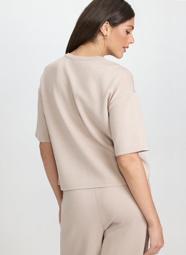 Laura Scuba Pull-On Pants