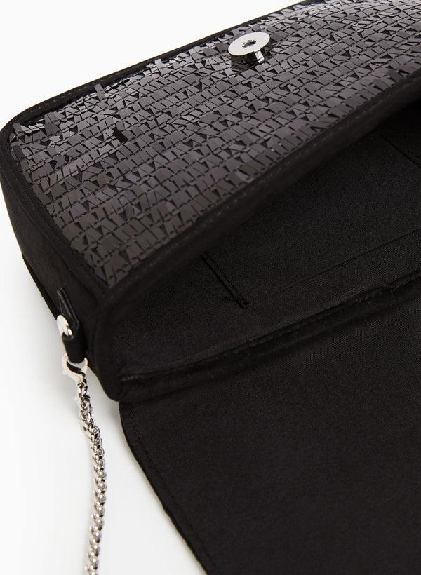 Laura Sequin Detail Clutch
