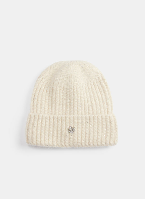 laura Sequin Detail Tuque