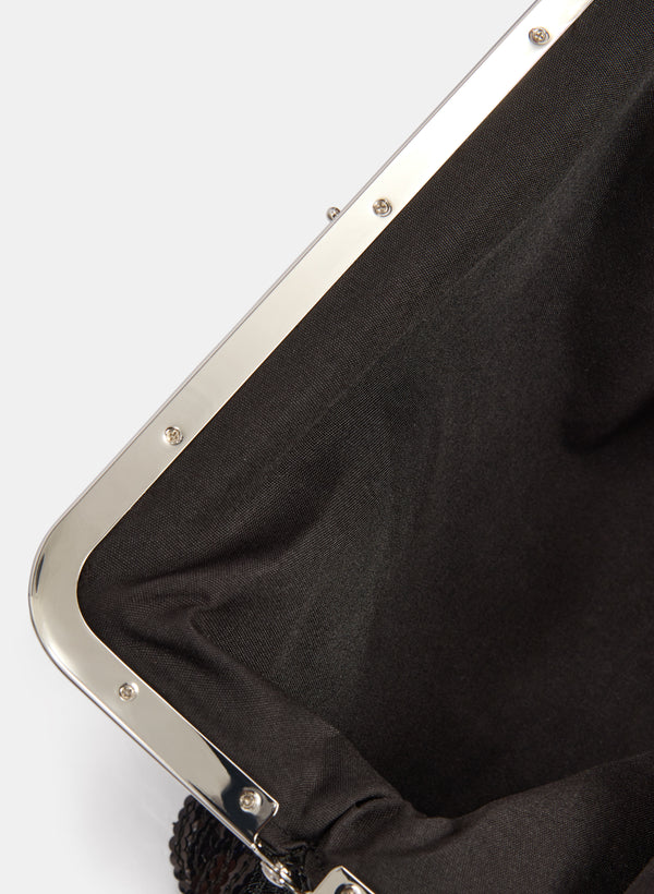 Laura Sequin Fringe Bag