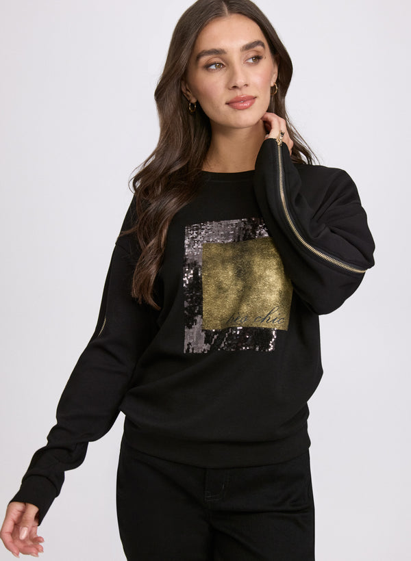 laura Sequin Logo Top