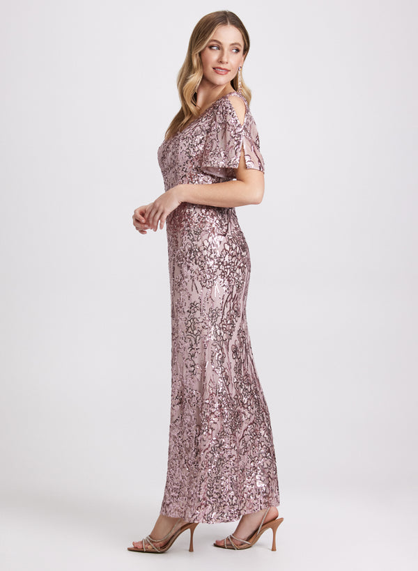 Laura Sequin Maxi Dress