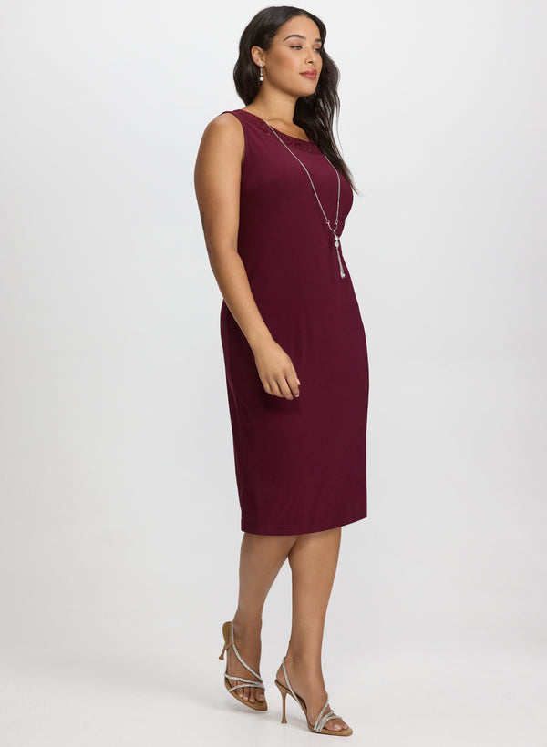 Laura Sequined Lace Jacket & Dress Set