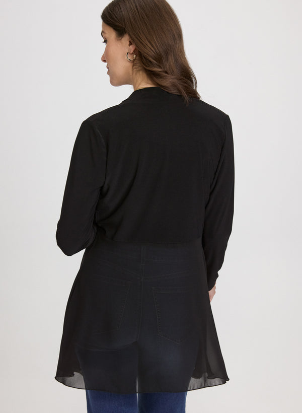 Laura Sheer Open-Front Cover-Up