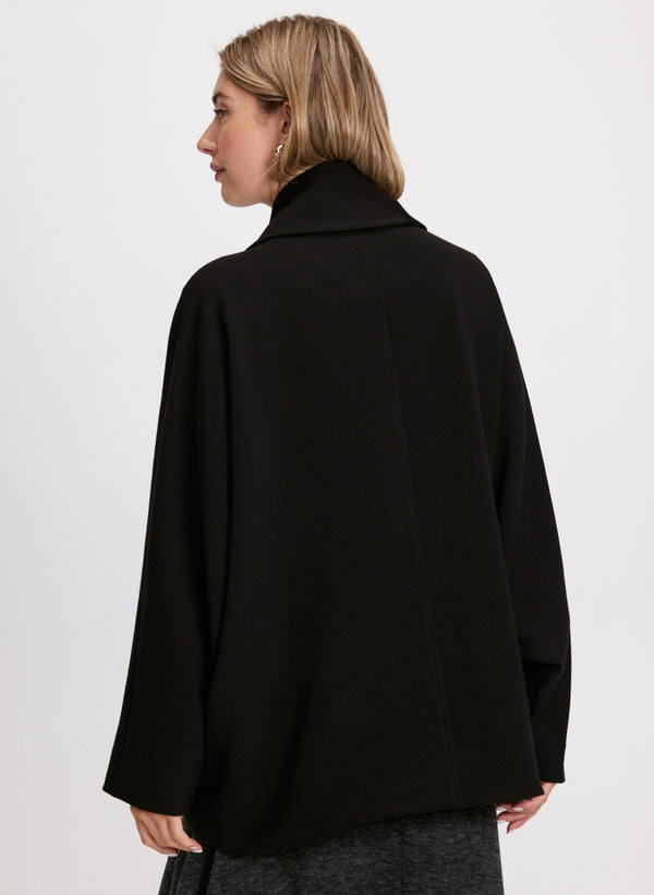 Laura Short Button-Up Coat