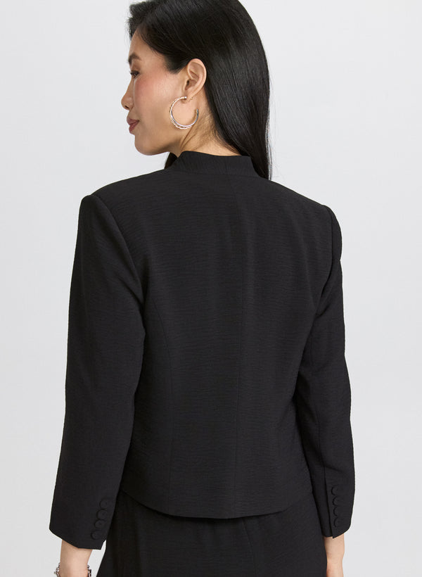 Laura Short Collarless Jacket