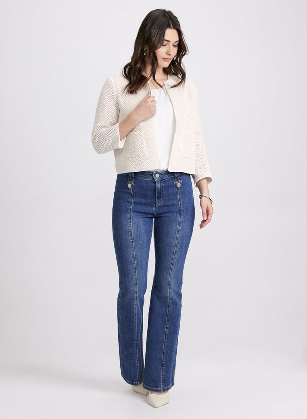 Laura Short Crochet Jacket