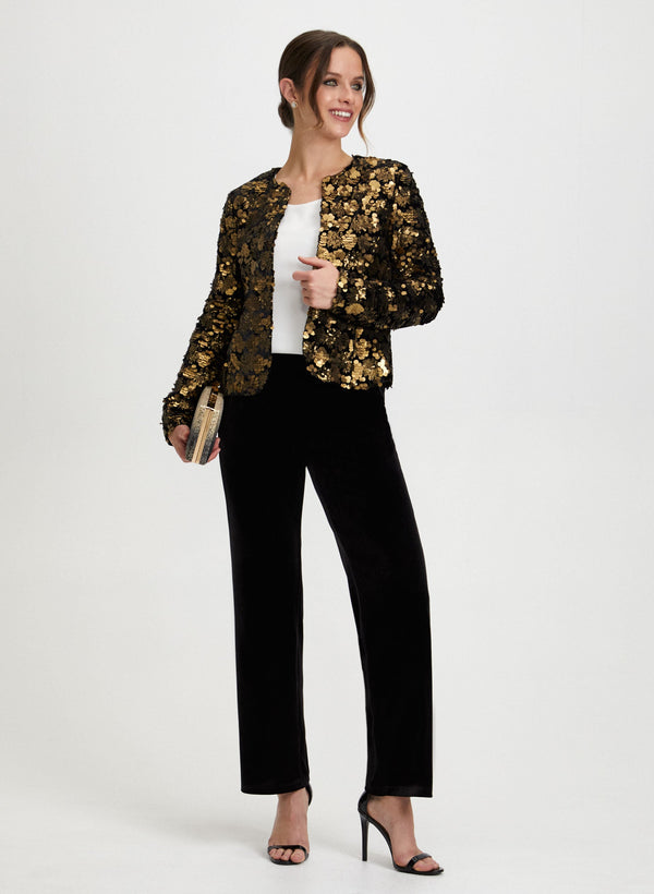 Laura Short Sequin Jacket