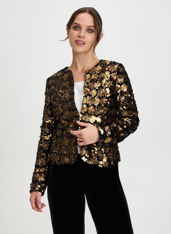 laura Short Sequin Jacket