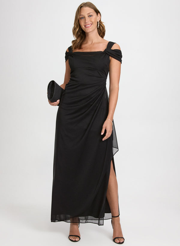 laura Side Slit Dress