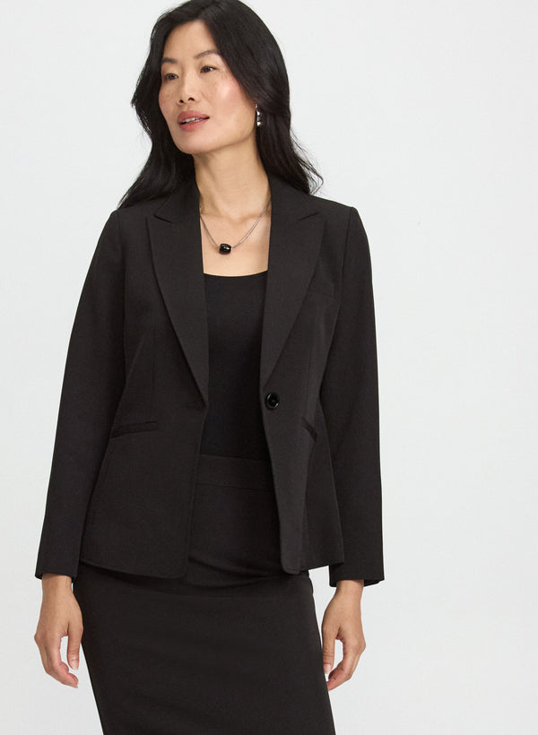 laura Signature Single-Breasted Blazer