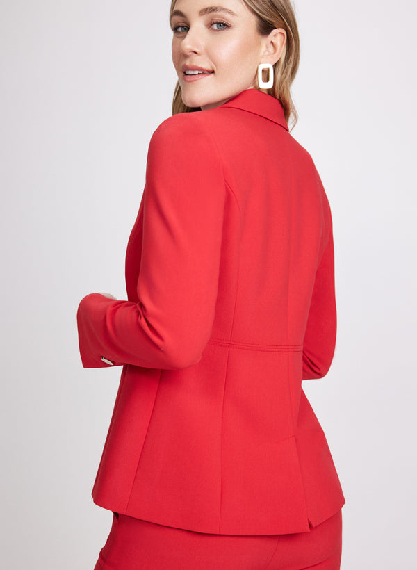 Laura Single-Button Blazer