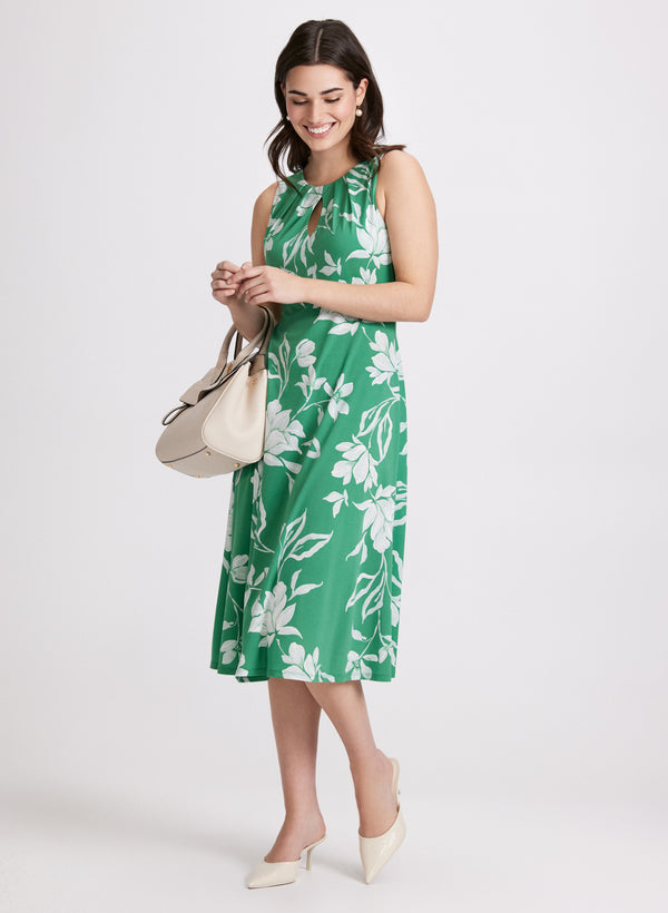 laura Sleeveless Floral Dress