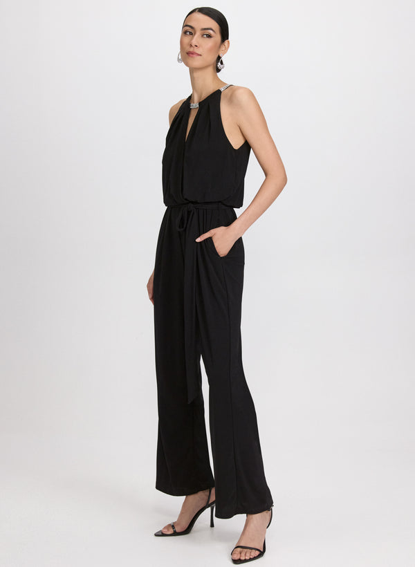 Laura Sleeveless Jersey Jumpsuit