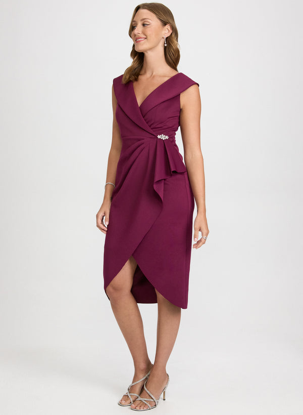 Laura Sleeveless Scuba Dress