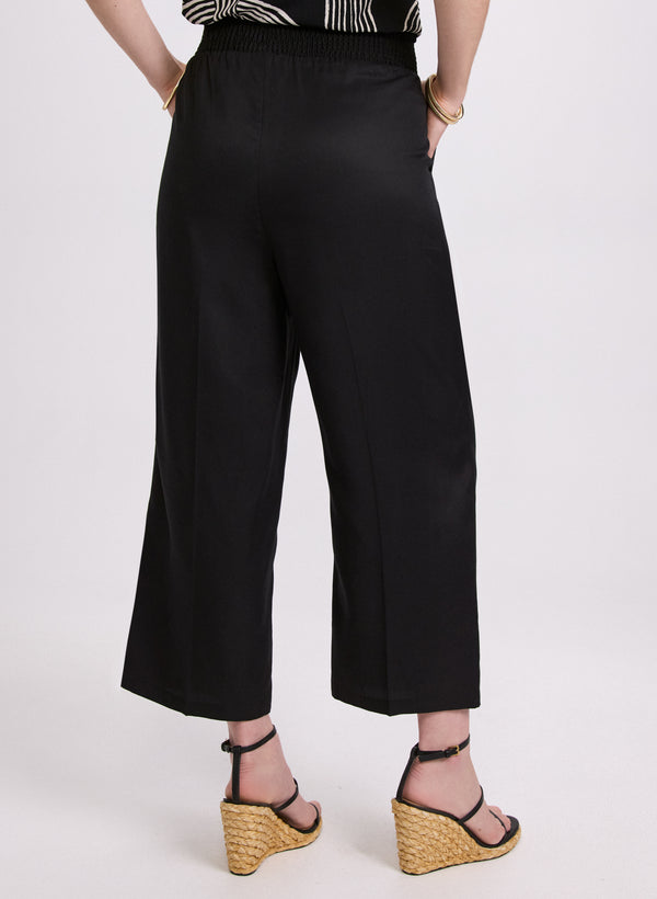Laura Smocked Waist Culottes