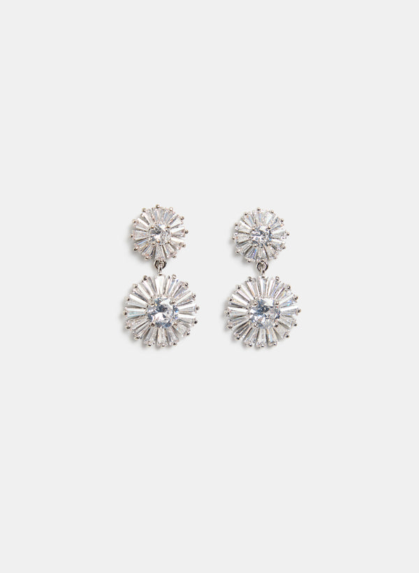 laura Snowflake-Shaped Earrings